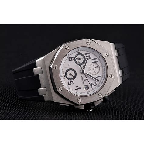 audemars piguet cinturino gomma bianco|Cinturino gomma bianco Audemars Piguet Royal Oak 24/18mm .